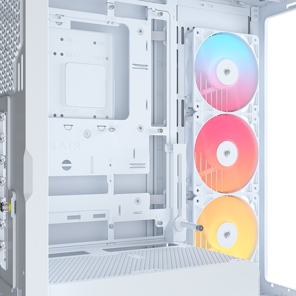 Imagem 13 de 14 do produto Gabinete Gamer Corsair 4500X RS-R ARGB, Mid Tower, Branco - CC-9011315-WW