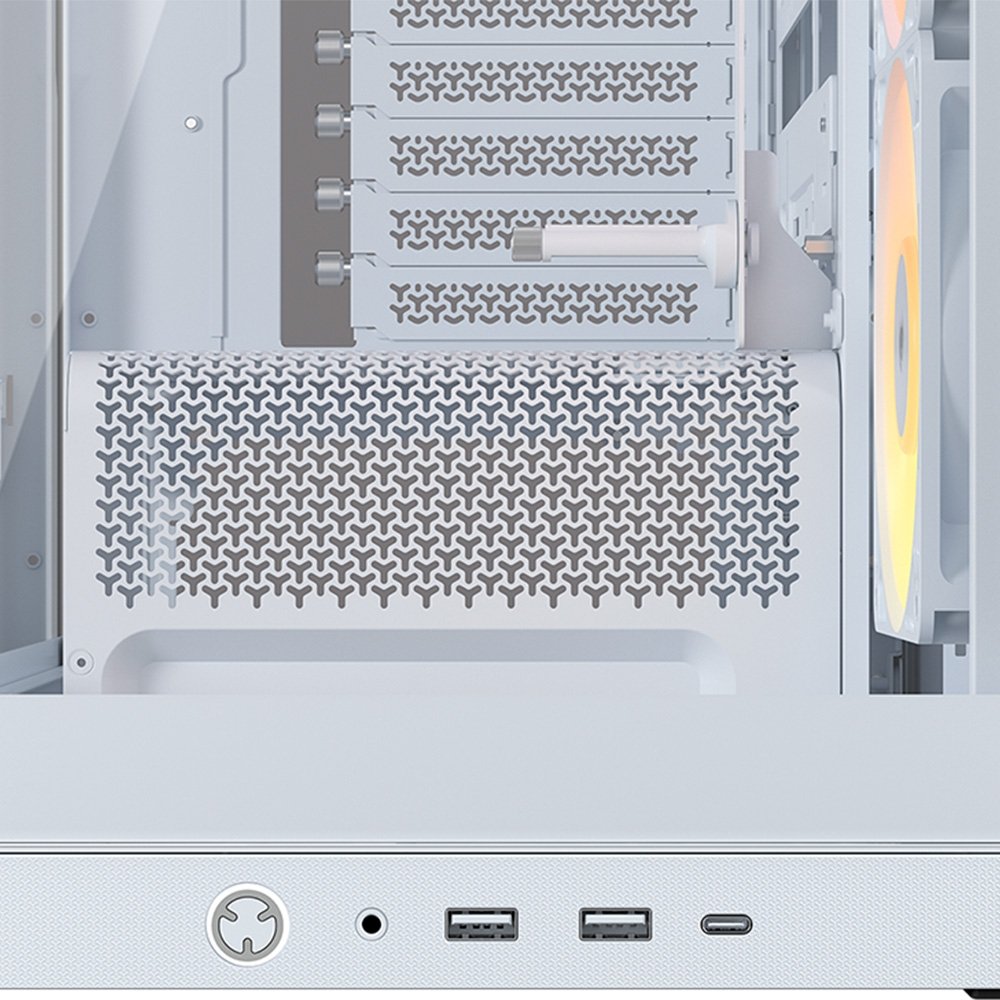 Imagem 14 de 14 do produto Gabinete Gamer Corsair 4500X RS-R ARGB, Mid Tower, Branco - CC-9011315-WW