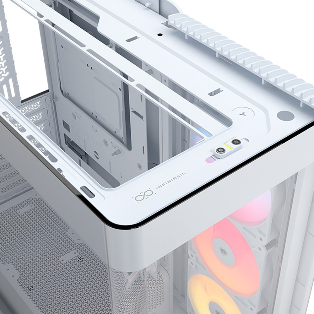Imagem 12 de 14 do produto Gabinete Gamer Corsair 4500X RS-R ARGB, Mid Tower, Branco - CC-9011315-WW