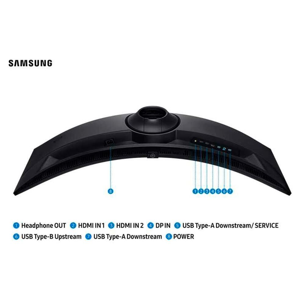 Monitor Gamer Curvo Samsung Odyssey G9 49", DQHD, 144Hz, 1ms, FreeSync Premium Pro, HDR600, Ajuste de Altura - LS49FG910ELXZD - view 6