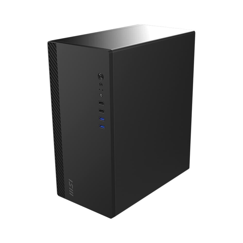 Gabinete MSI PRO SHIELD M100P, Pre Installed FAN, M-ATX,Mini ITX, Preto - PROSHIELDM100P - view 8