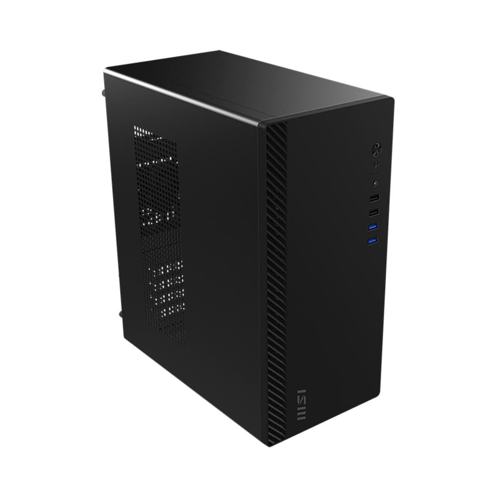Gabinete MSI PRO SHIELD M100P, Pre Installed FAN, M-ATX,Mini ITX, Preto - PROSHIELDM100P - view 12