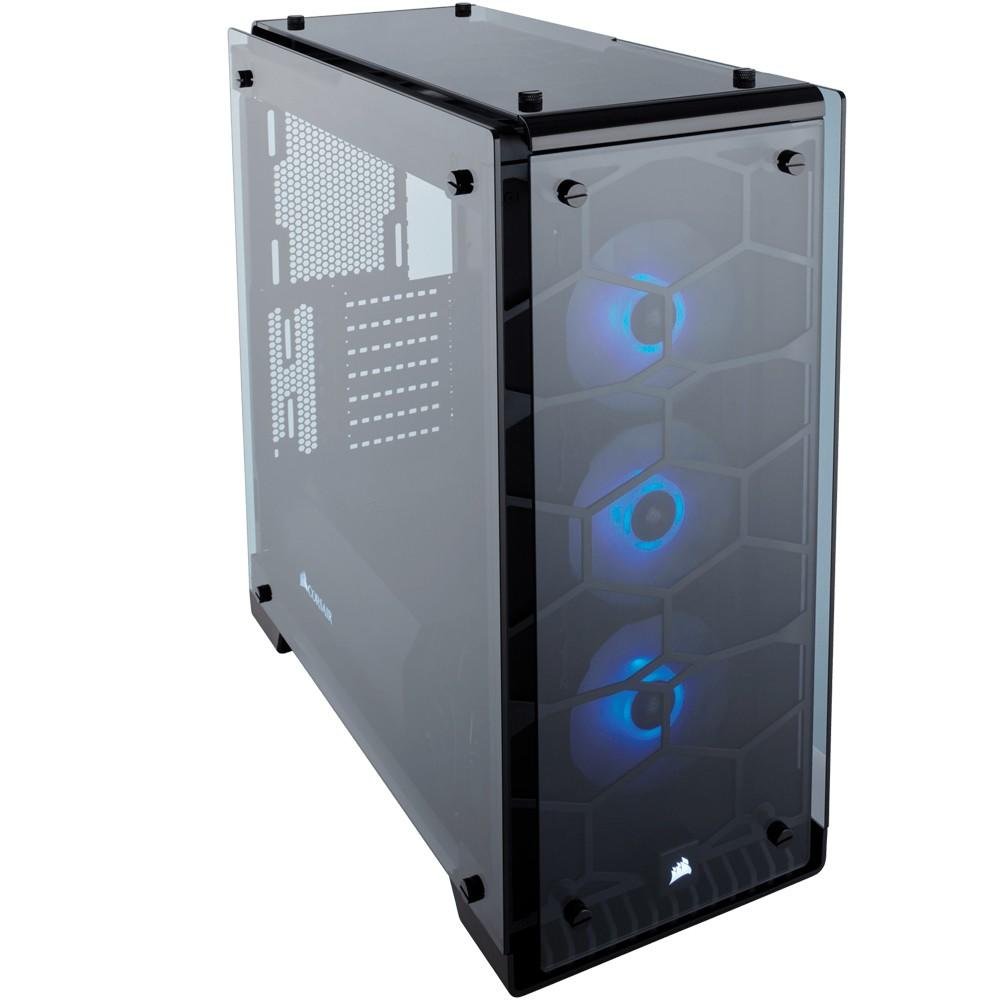 Gabinete Corsair Gamer Crystal Series 570X ATX RGB