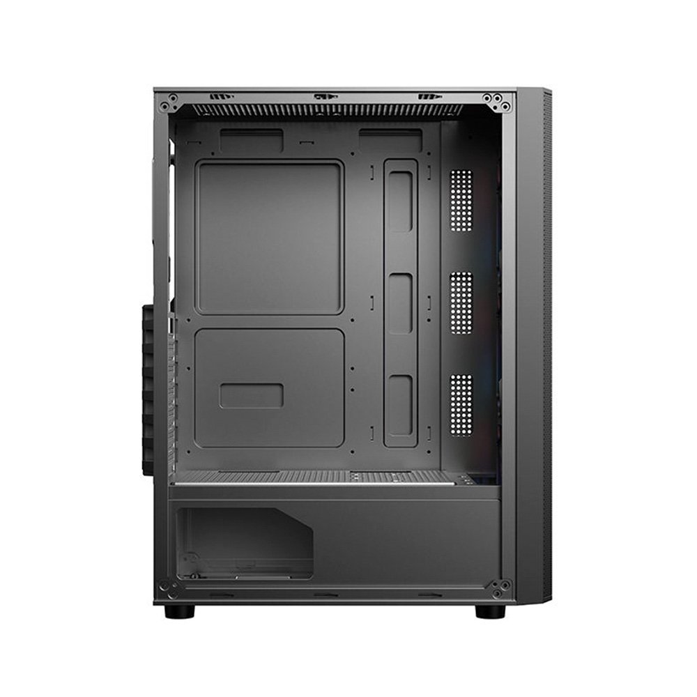 Gabinete Gamer Liketec Hurricane, Mid Tower, ATX, Frontal Mesh, Lateral em Vidro Temperado, 3x Fan, Preto- LC-AT-HURRICANE-3FR - view 6