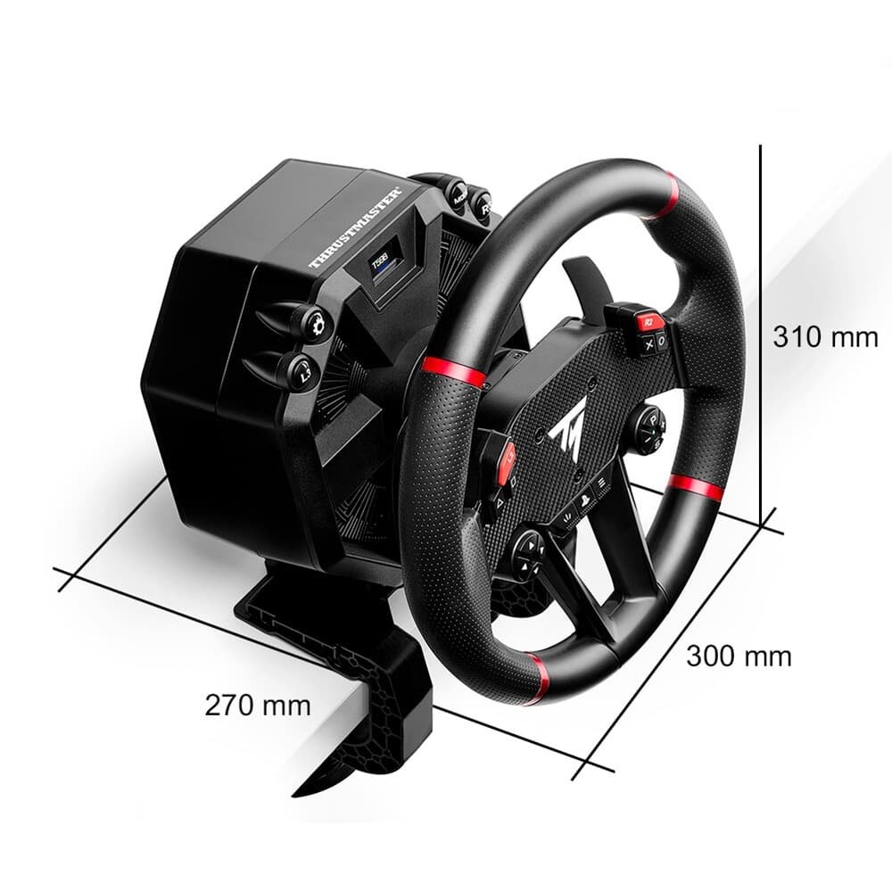 Volante Gamer Thrustmaster T598 Direct Axial Drive 5-10 Nm, RaceDash, Pedal Metal Raceline LTE, PS5/PS4/PC, Aro Destacável - 4160796 - view 7