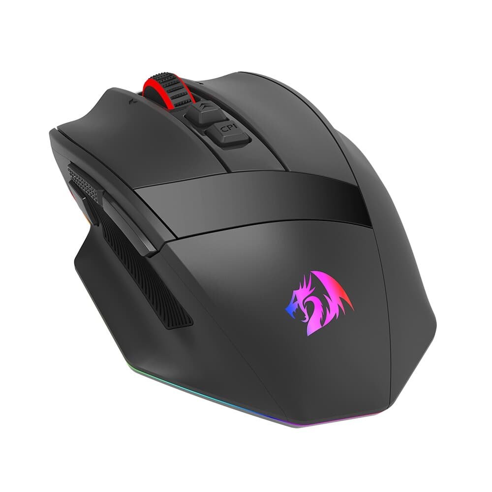 Mouse Gamer Sem Fio ( Balão.info) Rind Pro, RGB, Scroll Infinito, ( Balão.info) DPI, USB Tipo-C, Bluetooth, Preto - M813RGB-PRO - foto 2