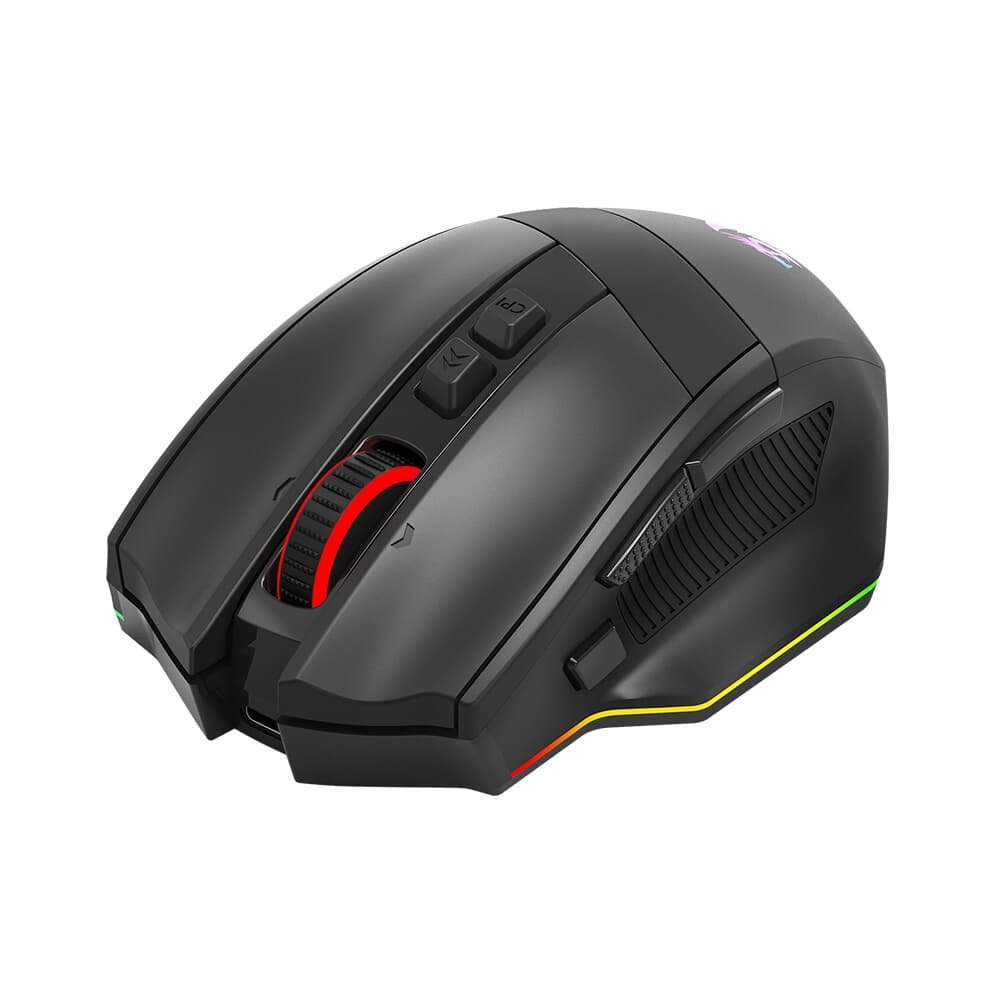 Mouse Gamer Sem Fio ( Balão.info) Rind Pro, RGB, Scroll Infinito, ( Balão.info) DPI, USB Tipo-C, Bluetooth, Preto - M813RGB-PRO - foto 4