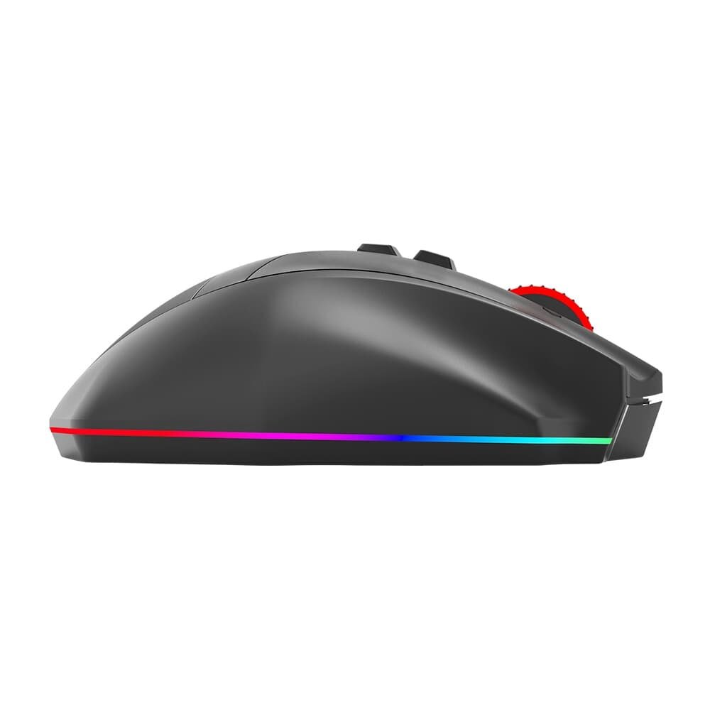 Mouse Gamer Sem Fio ( Balão.info) Rind Pro, RGB, Scroll Infinito, ( Balão.info) DPI, USB Tipo-C, Bluetooth, Preto - M813RGB-PRO - foto 7