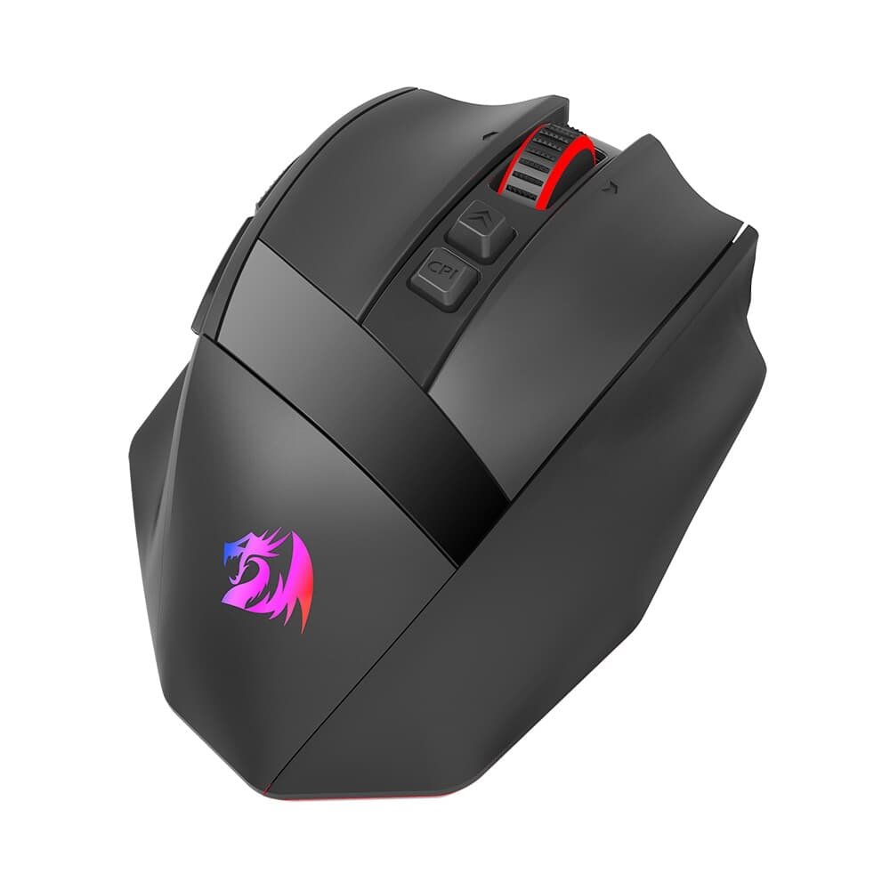 Mouse Gamer Sem Fio ( Balão.info) Rind Pro, RGB, Scroll Infinito, ( Balão.info) DPI, USB Tipo-C, Bluetooth, Preto - M813RGB-PRO - foto 5