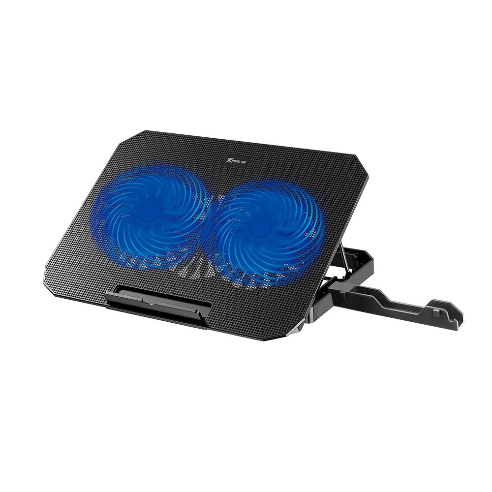 "Base com Cooler para Notebook Xtrike Me, com 2 Fans, até 17"", 2x USB, com Apoio para Celular, LED, Preto - FN-818" - view 3