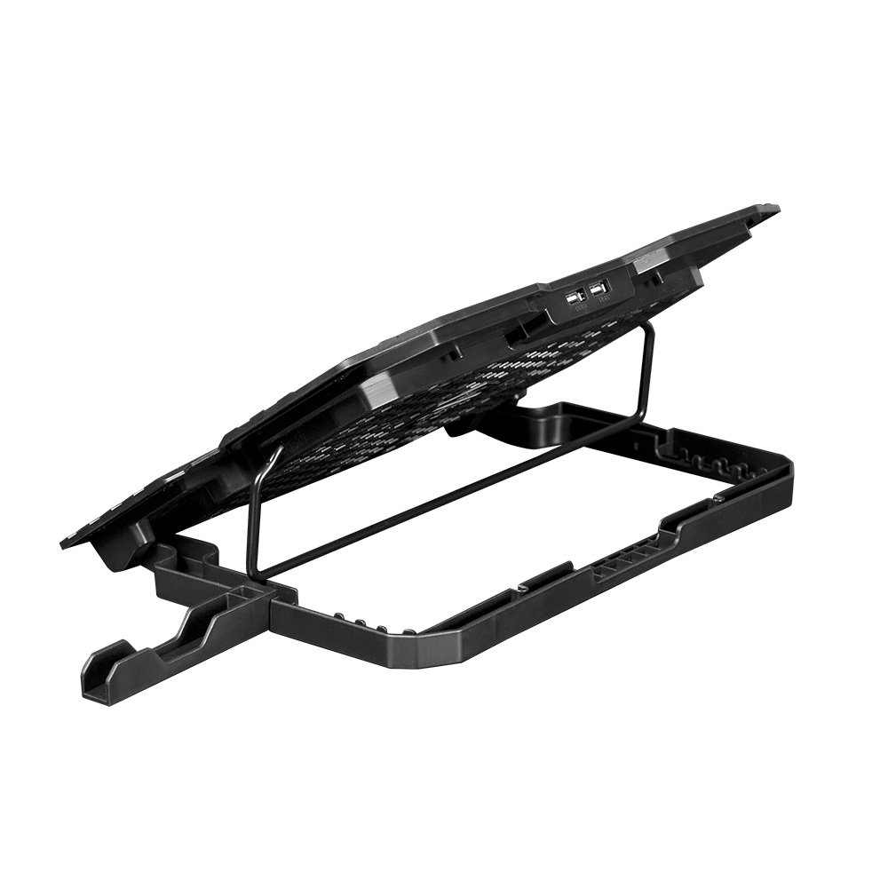 Base com Cooler para Notebook Xtrike Me, com 5 Fans, até 15.6, 2x USB, com Apoio para Celular, LED, Preto - FN-813 - view 7