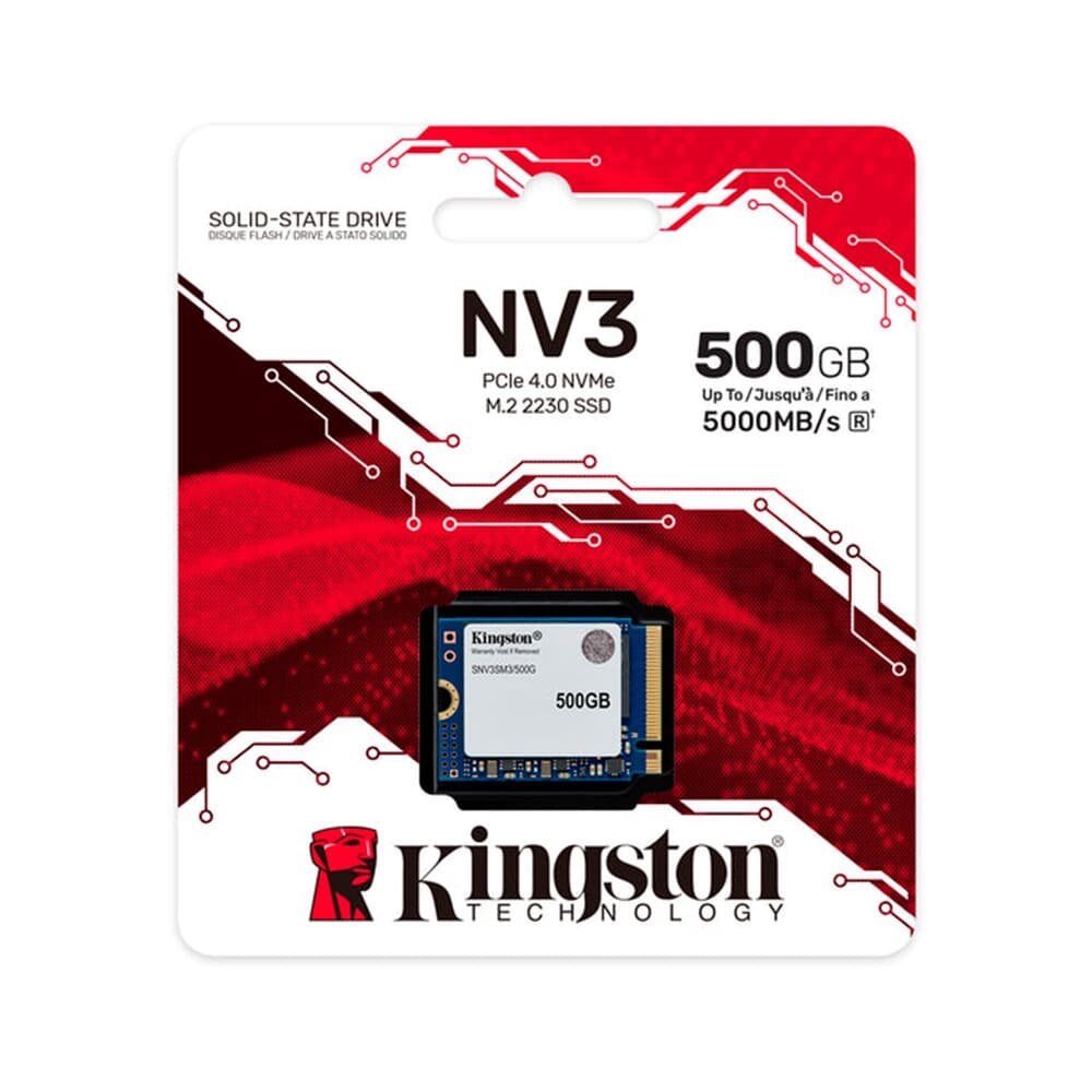 SSD Kingston NV3 500GB M.2, Compre já! | KaBuM!