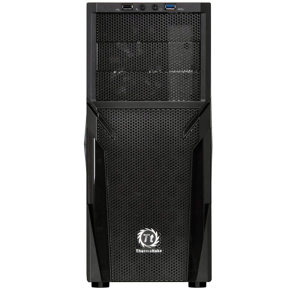 Gabinete Thermaltake Versa H21 Window MidTower com USB 3.0 Blue Led Fan - CA-1B2-00M1WN-04 Black Gabinete Thermaltake Versa H21 Window MidTower com USB 3.0 Blue Led Fan - CA-1B2-00M1WN-04 Black