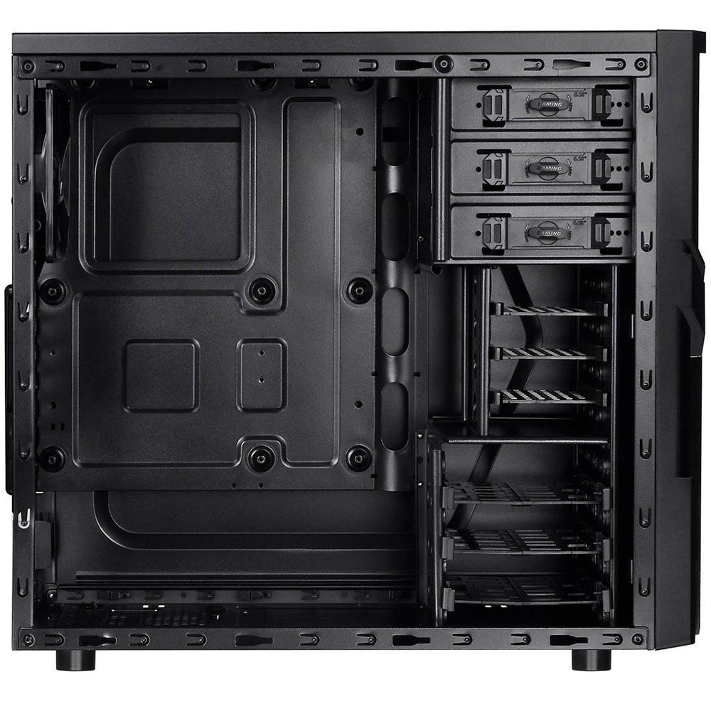 Imagem 8 de 9 do produto Gabinete Thermaltake Versa H21 Window MidTower com USB 3.0 Blue Led Fan - CA-1B2-00M1WN-04 Black
