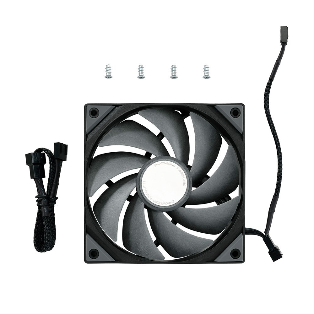 Imagem 4 de 5 do produto Ventoinha TRYX ROTA PRO, 120mm, Alta Performance, PWM, FDB, Preta - F-R120P-NN1M-G0K