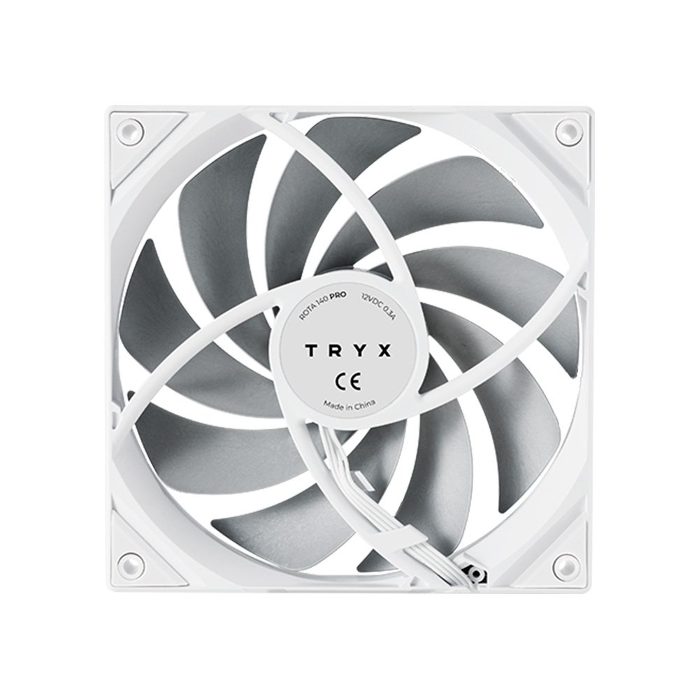 Ventoinha Tryx ROTA PRO 140mm, Branco - F-R140P-NN1M-G0W - view 4
