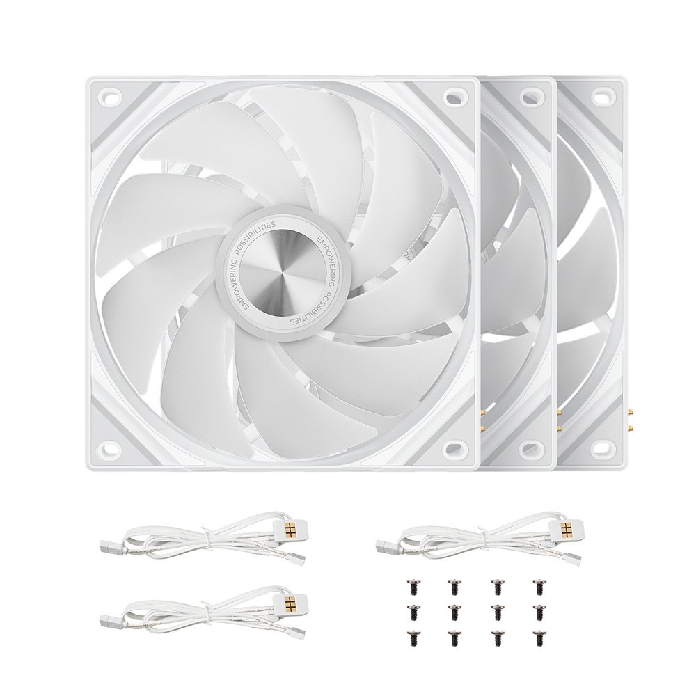 tryx rota sl argb 120mmケースファン三個セット Kit 3 Ventoinhas Tryx ROTA SL ARGB 120mm | KaBuM!