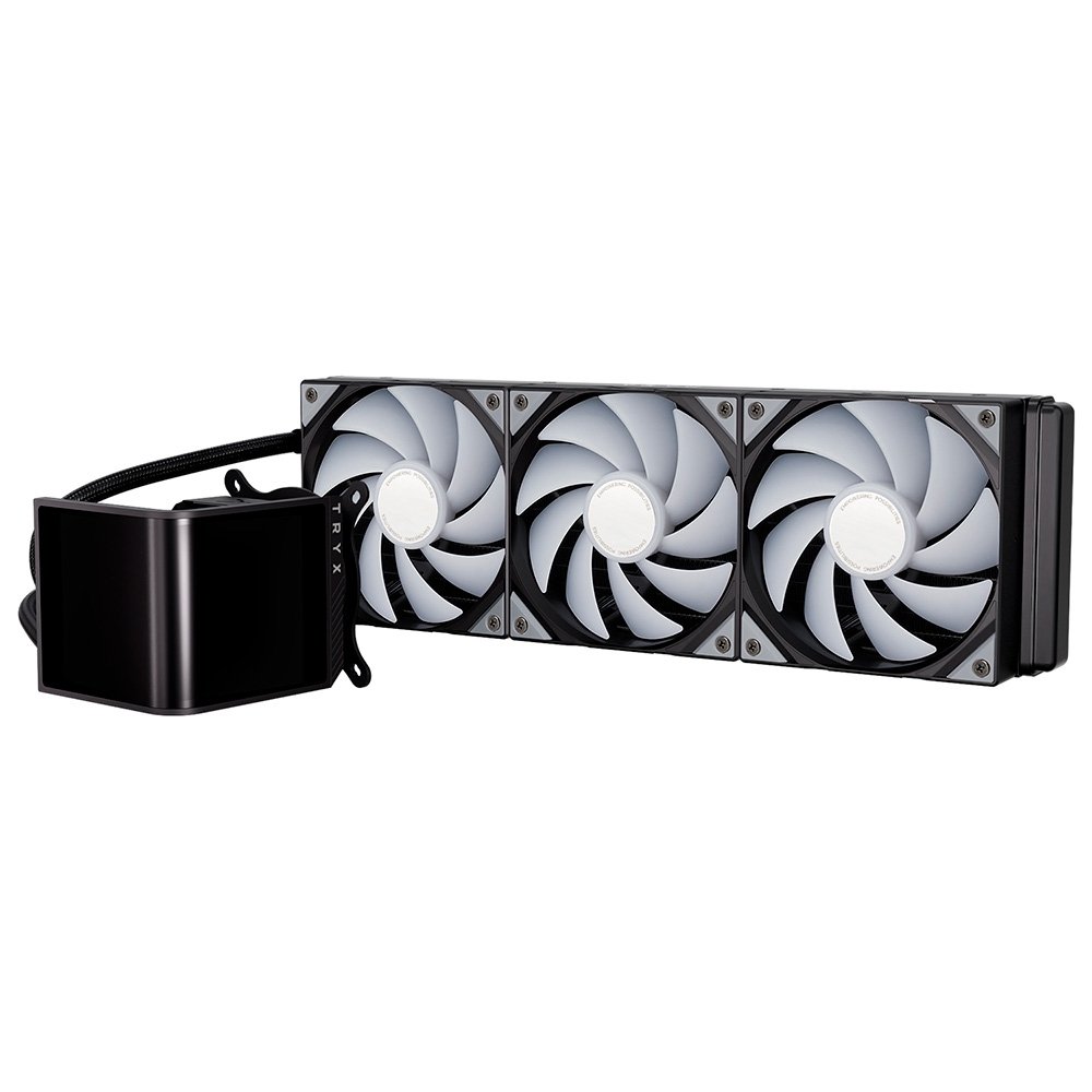 Water Cooler Tryx PANORAMA 360mm, com tela AMOLED, AMD e Intel, Preto - L-P360L-AM3M-G0K Water Cooler Tryx PANORAMA 360mm, com tela AMOLED, AMD e Intel, Preto - L-P360L-AM3M-G0K