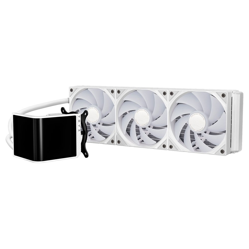 Water Cooler Tryx PANORAMA 360mm, com tela AMOLED, AMD e Intel, Branco - L-P360L-AM3M-G0W 10