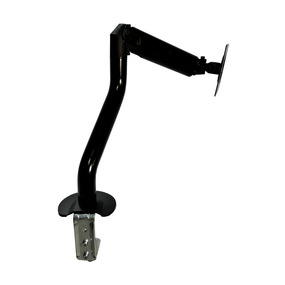 Imagem 4 de 8 do produto Suporte de Mesa Articulado para Monitor de 15" a 34" Iron Lift Rise Mode, Ajuste de altura, Pistão a Gás, Vesa, Preto - RM-IL-01-B