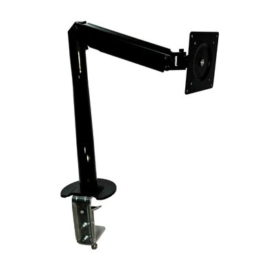 Suporte de Mesa Articulado para Monitor de 15" a 34" Iron Lift Rise Mode, Ajuste de altura, Pistão a Gás, Vesa, Preto - RM-IL-01-B