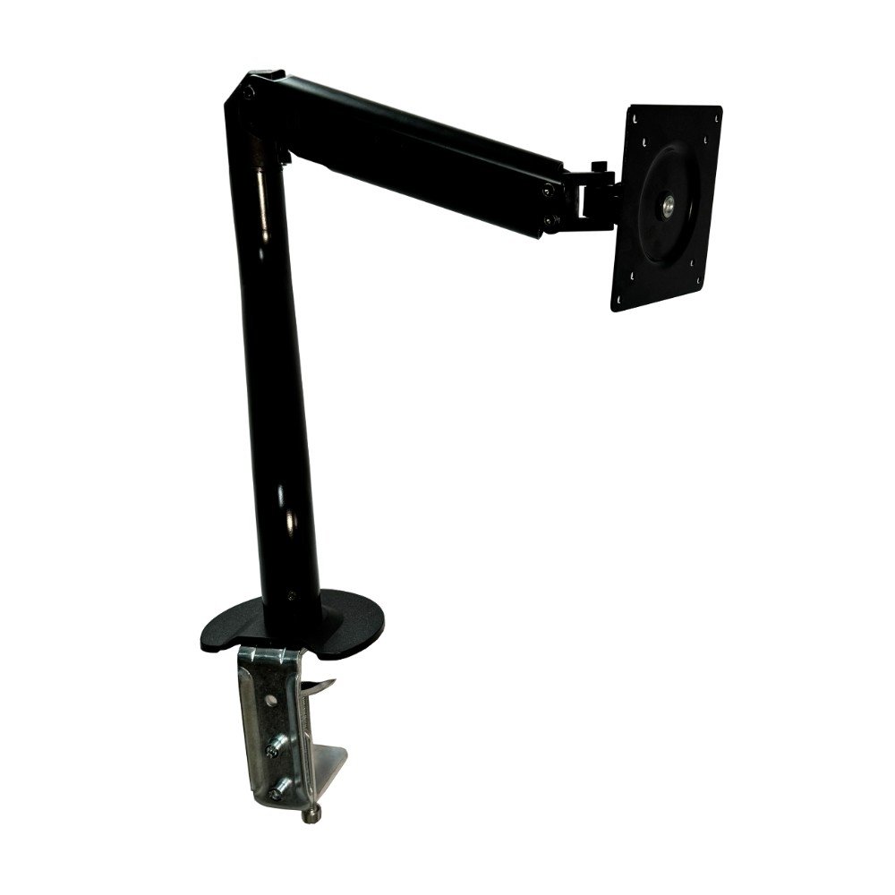 Suporte de Mesa Articulado para Monitor de 15 a 34 Iron Lift Rise Mode, Ajuste de altura, Pistão a Gás, Vesa, Preto - RM-IL-01-B