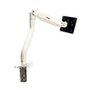 Suporte de Mesa Articulado para Monitor de 15" a 34" Iron Lift Rise Mode, Ajuste de altura, Pistão a Gás, Vesa, Branco - RM-IL-01-W