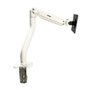Suporte de Mesa Articulado para Monitor de 15" a 34" Iron Lift Rise Mode, Ajuste de altura, Pistão a Gás, Vesa, Branco - RM-IL-01-W