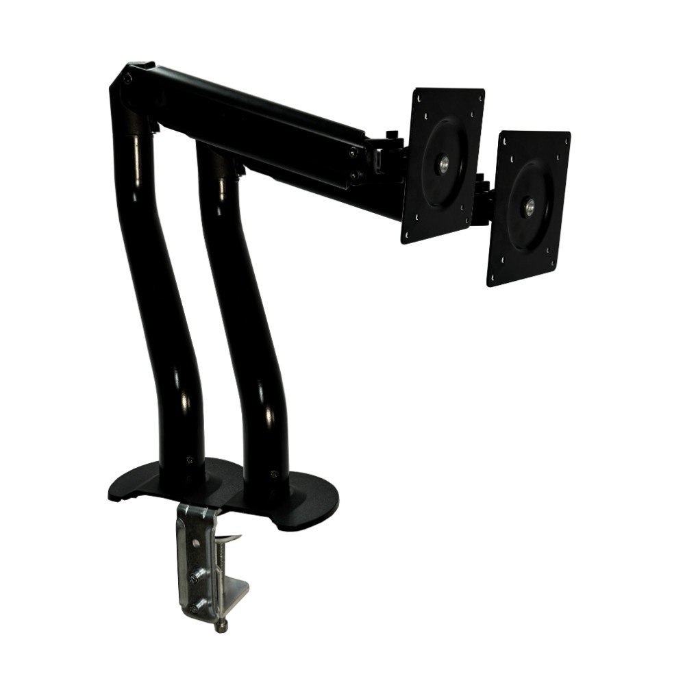 Suporte de Mesa Articulado para 2 Monitores de 15 a 34 Dual Iron Lift Rise Mode, Ajuste de altura, Pistão a Gás, Preto - RM-IL-02-B - view 2