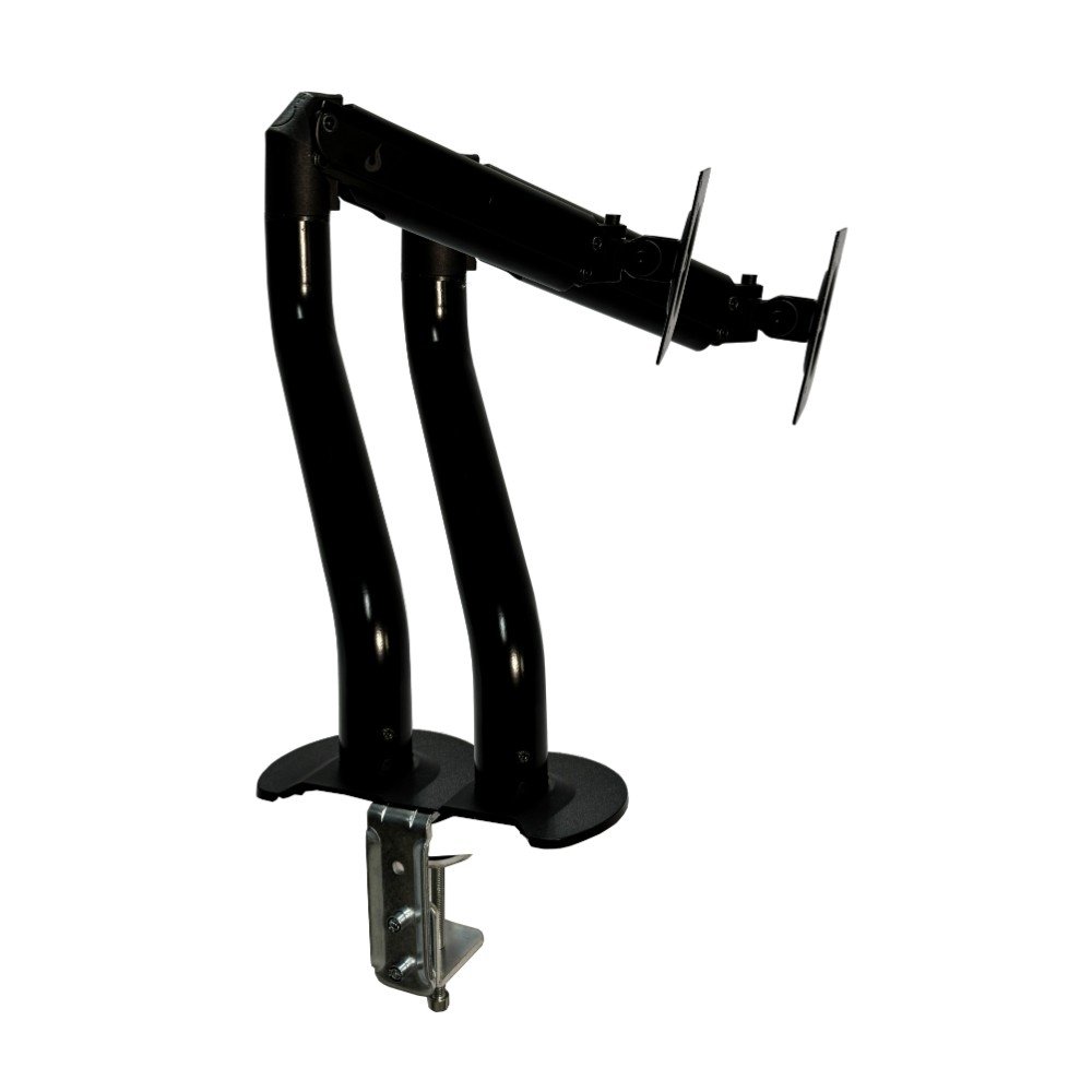 Suporte de Mesa Articulado para 2 Monitores de 15 a 34 Dual Iron Lift Rise Mode, Ajuste de altura, Pistão a Gás, Preto - RM-IL-02-B - view 3