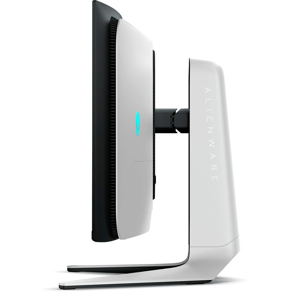 Monitor Gamer Curvo Dell Alienware 32", 4K, 240Hz, 0.03ms, QD-OLED, DisplayPort e HDMI, Ajuste de Altura, Preto e Branco - AW3225QF - view 6