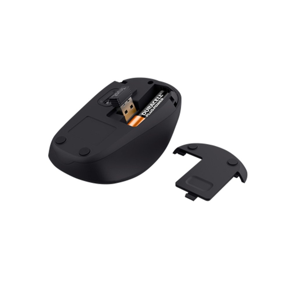 Mouse Sem Fio ( Balão.info) Yvi+, Silencioso, 1600 DPI, Recetor USB, Vermelho - ( Balão.info - foto 4