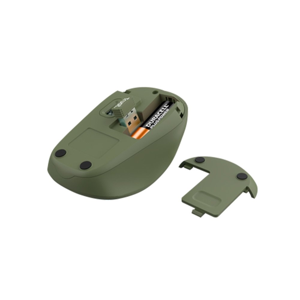 Mouse Sem Fio ( Balão.info) Yvi+, Silencioso, 1600 DPI, Recetor USB, Verde - ( Balão.info - foto 6