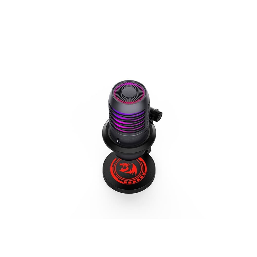 Microfone Gamer Redragon Nebula, Cardióide, USB Tipo-C, Preto - GM211 - view 4