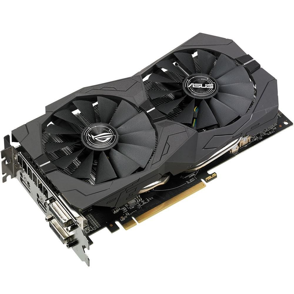 Placa de Vídeo Asus ROG Strix AMD Radeon RX 570 Gaming 4GB, GDDR5 - ROG-STRIX-RX570-O4G-GAMING Placa de Vídeo Asus ROG Strix AMD Radeon RX 570 Gaming 4GB, GDDR5 - ROG-STRIX-RX570-O4G-GAMING