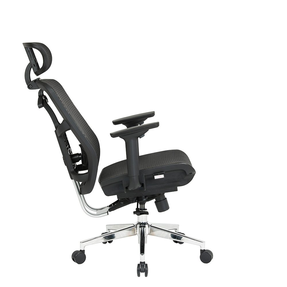 Cadeira De Escritório Ergonômica DT3 Diana+, Até 110Kg, Ajuste de Altura, Preto - 14445-8 - view 4