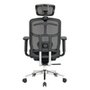 Cadeira De Escritório Ergonômica DT3 Diana+, Até 110Kg, Ajuste de Altura, Preto - 14445-8
