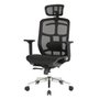 Cadeira De Escritório Ergonômica DT3 Diana+, Até 110Kg, Ajuste de Altura, Preto - 14445-8