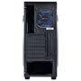 Gabinete Gamer PCYES mid-tower Chacal Azul com 2 fans LED Azul Lateral em acrílico – CHACALPTOAZ2FCA