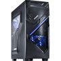 Gabinete Gamer PCYES mid-tower Chacal Azul com 2 fans LED Azul Lateral em acrílico – CHACALPTOAZ2FCA