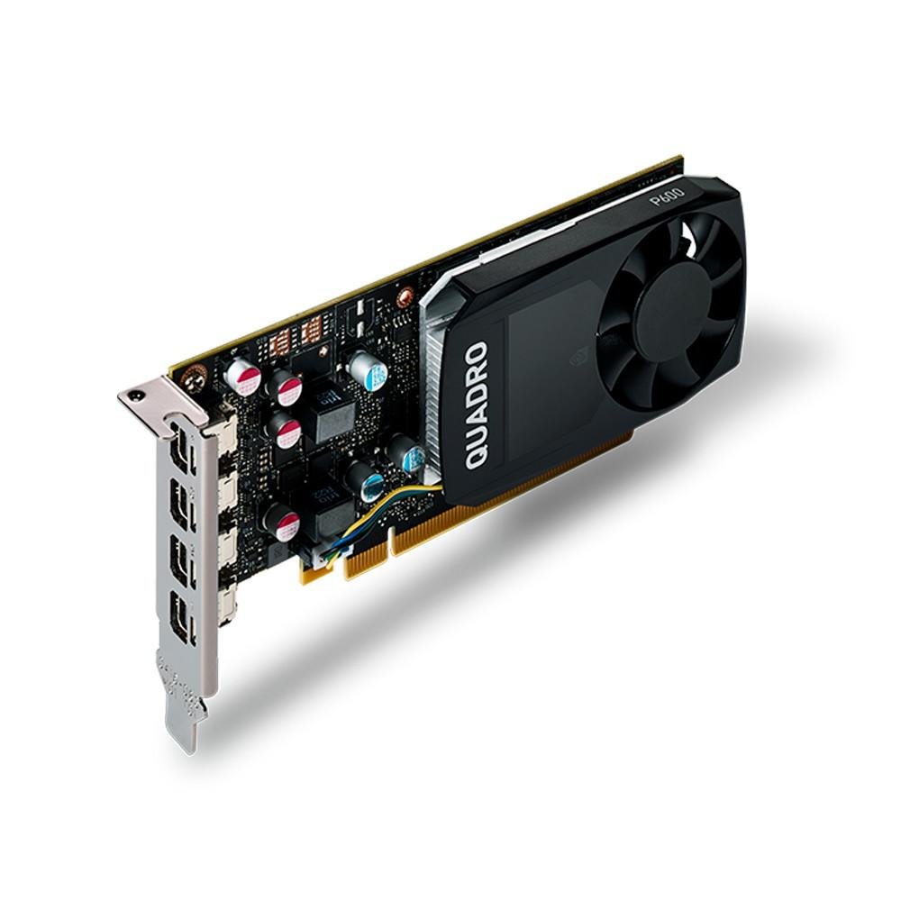 Placa de Video PNY NVIDIA Quadro P600 2GB, GDDR5 - VCQP600 Placa de Video PNY NVIDIA Quadro P600 2GB, GDDR5 - VCQP600