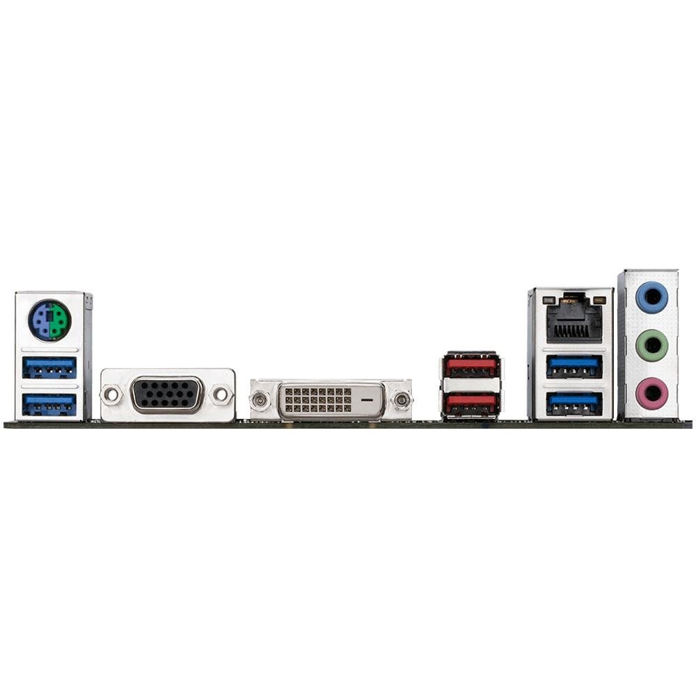 Placa-Mãe Gigabyte GA-AB350M-DS2, AMD AM4, mATX, DDR4 Placa-Mãe Gigabyte GA-AB350M-DS2, AMD AM4, mATX, DDR4