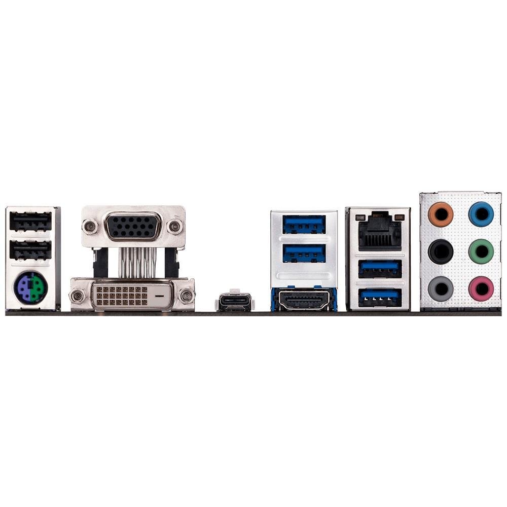 Imagem 4 de 5 do produto Placa-Mãe GIGABYTE p/ Intel LGA 1151 mATX GA-H270M-D3H DDR4