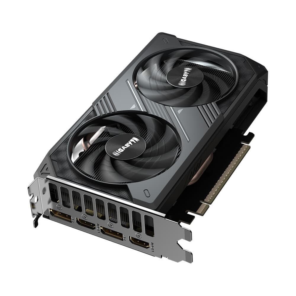 Placa de Vídeo Gigabyte RTX 5050 WINDFORCE OC 8G NVIDIA GeForce, 8GB GDDR6, 128bits, RGB,DLSS, Ray Tracing - GV-N5050WF20CV2-8GD Placa de Vídeo Gigabyte RTX 5050 WINDFORCE OC 8G NVIDIA GeForce, 8GB GDDR6, 128bits, RGB,DLSS, Ray Tracing - GV-N5050WF20CV2-8GD