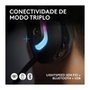 Headset Gamer Sem Fio Logitech G522 LIGHTSPEED LIGHTSYNC, RGB, Conectividade Tripla LIGHTSPEED, Bluetooth e com Fio USB, Preto - 981-001543