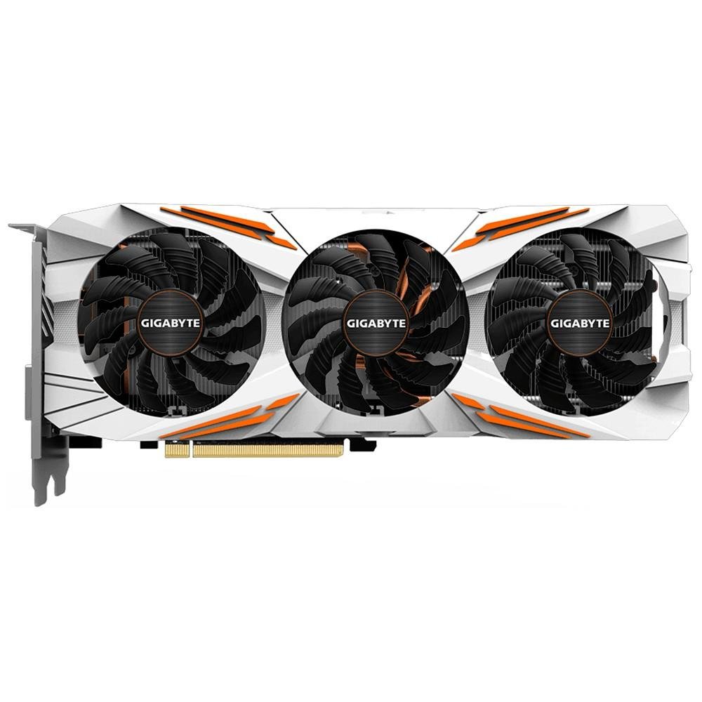 Placa de Vídeo VGA Gigabyte NVIDIA GeForce GTX 1080 Ti Gaming OC 11GB, GDDR5X, 352 Bits - GV-N108TGAMINGOC-11GD Placa de Vídeo VGA Gigabyte NVIDIA GeForce GTX 1080 Ti Gaming OC 11GB, GDDR5X, 352 Bits - GV-N108TGAMINGOC-11GD