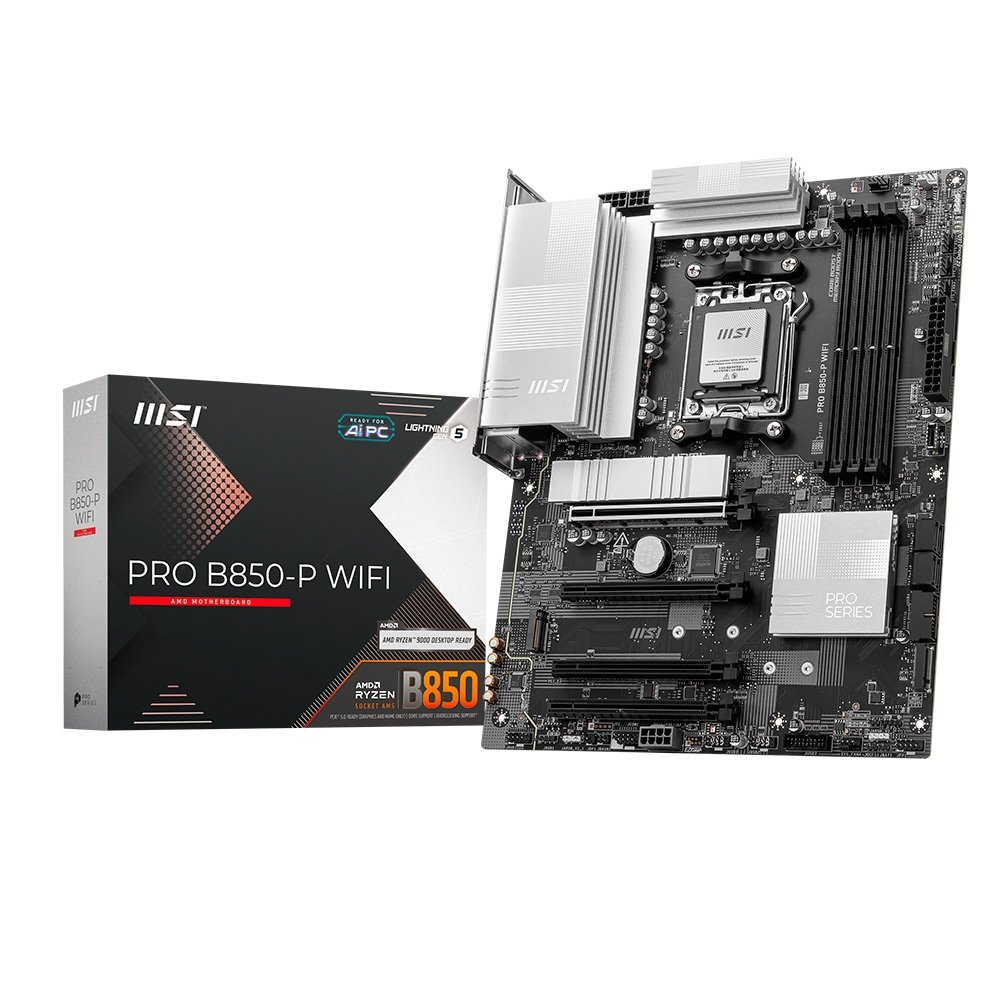 Placa Mãe MSI PRO B850M-P WiFi