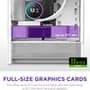 Gabinete Gamer NZXT H3 Flow, Mid Tower, micro-ATX, Lateral em Vidro, Branco CC-H31FW-01