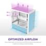 Gabinete Gamer NZXT H3 Flow, Mid Tower, micro-ATX, Lateral em Vidro, Branco CC-H31FW-01