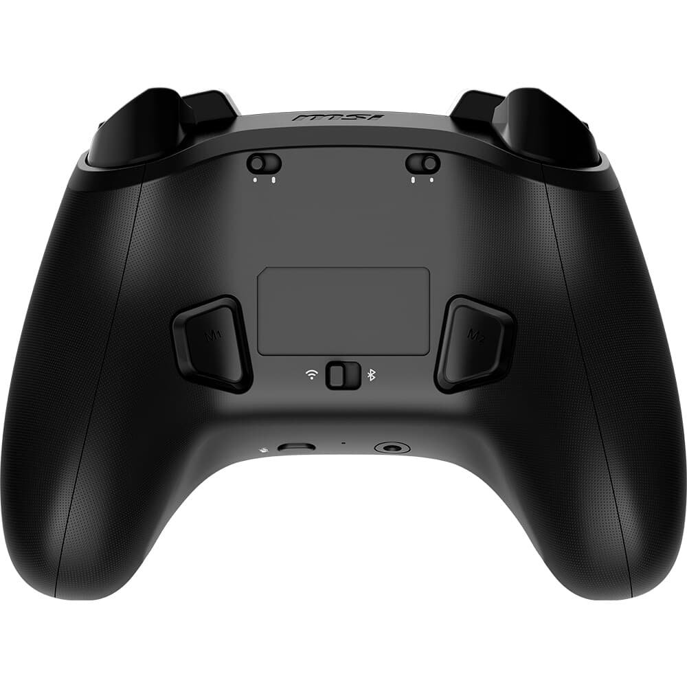 Controle Gamer Sem Fio MSI Force GC300 Wireless, 2.4GHz, Bluetooth, USB2.0 Tipo-C, PC e Android, Preto - FORCEGC300W Controle Gamer Sem Fio MSI Force GC300 Wireless, 2.4GHz, Bluetooth, USB2.0 Tipo-C, PC e Android, Preto - FORCEGC300W